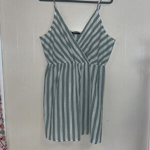 SHEIN Striped Sundress Sz Xl